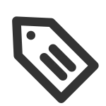 Tag Full SVG Icon